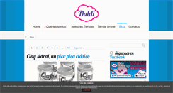 Desktop Screenshot of noticias.duldi.com