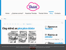 Tablet Screenshot of noticias.duldi.com